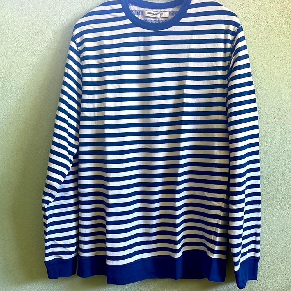 Old Navy Striped Thermal Tee